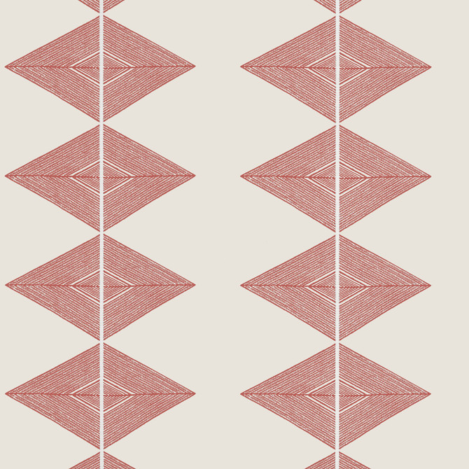 Thibaut Wallpaper Reflection Sunbaked T12012 Wallpaper </p><p>Repeat: V: 6.25"(15.88 cm) 27.00"(68.58 cm) - My Fabric Connection -