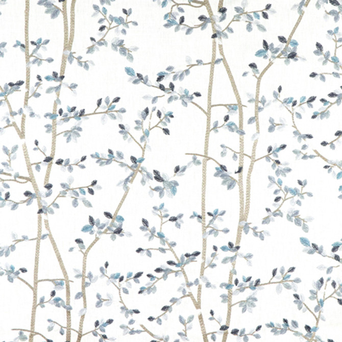 <p>Carole Fabric Through The Trees Ice Blue</p><p><strong>Required Minimum Quantity Purchase: 2 yards</strong></p><p>Book: Forget Me Knot</p><p>Content: Base: 69% Cotton, 31% Polyester Embr: 100% Rayon</p><p>Origin: </p><p>Performance: 15,000 Wyzenbeek Double Rubs</p><p>Repeat: 25" V, 12 1/2" H HD</p><p>Width: 50*"</p>
