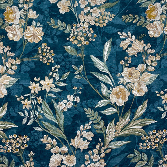 <p>Carole Fabric Embrace Nature Navy</p><p><strong>Required Minimum Quantity Purchase: 2 yards</strong></p><p>Book: Moodscapes</p><p>Content: Base: 100% Cotton Embr: 90% Cotton, 10% Acrylic</p><p>Origin: </p><p>Performance: N/A</p><p>Repeat: 33" V, 27" H</p><p>Width: 54*"</p>