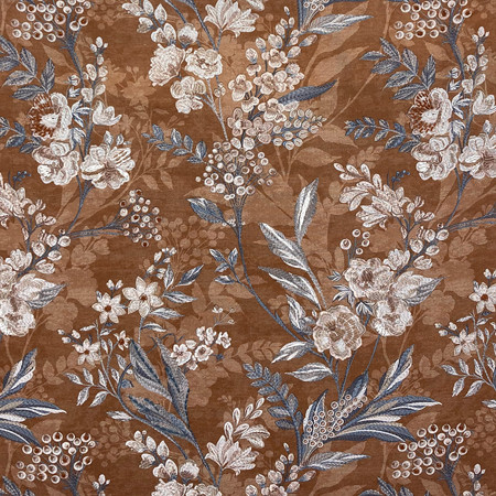 <p>Carole Fabric Embrace Nature Sienna</p><p><strong>Required Minimum Quantity Purchase: 2 yards</strong></p><p>Book: Moodscapes</p><p>Content: Base: 100% Cotton Embr: 90% Cotton, 10% Acrylic</p><p>Origin: </p><p>Performance: N/A</p><p>Repeat: 33" V, 27" H</p><p>Width: 54*"</p>