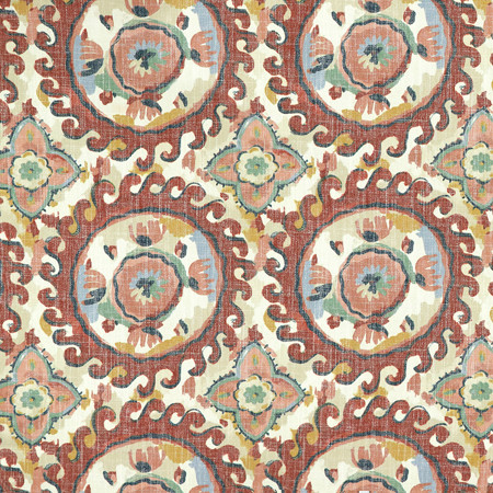 <p>Carole Fabric Sounds Great Cayenne</p><p><strong>Required Minimum Quantity Purchase: 2 yards</strong></p><p>Book: Moodscapes</p><p>Content: 69% Polyester, 23% Viscose, 8% Linen</p><p>Origin: </p><p>Performance: 15,000 Wyzenbeek Double Rubs</p><p>Repeat: 13 1/2" V, 13 1/2" H</p><p>Width: 55""</p>