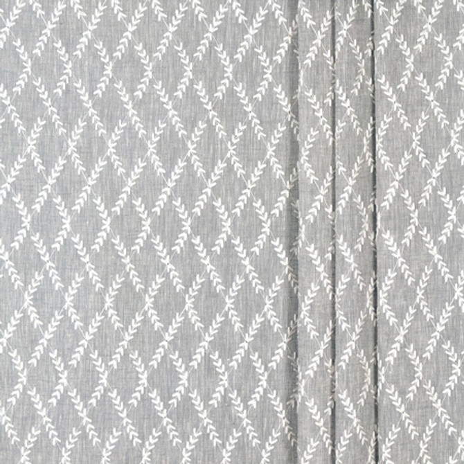 <p>Carole Fabric A New Era Pewter</p><p><strong>Required Minimum Quantity Purchase: 2 yards</strong></p><p>Book: Sheer Delight</p><p>Content: Base: 37% Cotton, 32% Linen, 20% Viscose, 11% Polyester Embr: 50% Cotton, 50% Viscose</p><p>Origin: </p><p>Performance: N/A</p><p>Repeat: 6 1/2" V, 1 3/4" H</p><p>Width: 54*"</p>