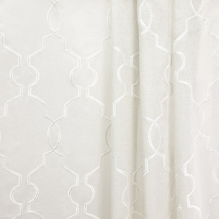 <p>Carole Fabric Quiet Spot Ivory</p><p><strong>Required Minimum Quantity Purchase: 2 yards</strong></p><p>Book: Sheer Delight</p><p>Content: Base: 88% Polyester, 12% Cotton Embr: 100% Polyester</p><p>Origin: </p><p>Performance: N/A</p><p>Repeat: 12 3/4" V, 6 1/2" H</p><p>Width: 51*"</p>