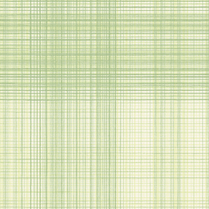 Chesapeake Madras Green Plaid Wallpaper Blue Heron Covers about 56.4 square feet United States Prepasted 20.5-in repeat, straight match 20.5-in by 33-ft long roll - My Fabric Connection -
