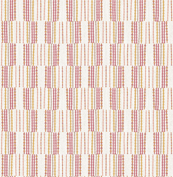 A-Street Prints Burgen Orange Geometric Linen Wallpaper BlueBell Covers about 56.4 square feet Great Britain Unpasted 10.4-in repeat, straight match 20.5-in by 33-ft long roll - My Fabric Connection - A-Street Prints Burgen Orange Geometric Linen Wallpaper BlueBell Covers about 56.4 square feet Great Britain Unpasted 10.4-in repeat, straight match 20.5-in by 33-ft long roll - My Fabric Connection -