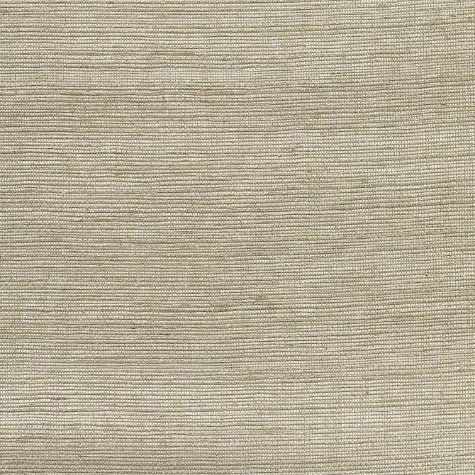 Kenneth James Galan Silver Sisal Grasscloth Wallpaper Canton Road Covers about 72 square feet China Unpasted No repeat, random match 36-in by 24-ft long roll - My Fabric Connection -