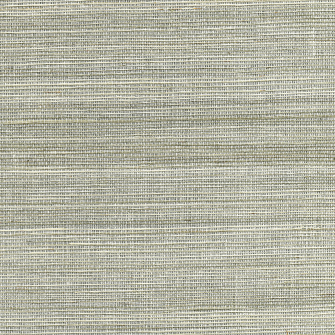 Kenneth James Nathan Silver Grasscloth Wallpaper Canton Road Covers about 72 square feet 36-in by 24-ft long roll Unpasted 0 - My Fabric Connection -