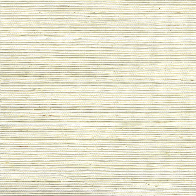 Kenneth James Luoma Off White Sisal Grasscloth Wallpaper Canton Road Covers about 72 square feet China Unpasted No repeat, random match 36-in by 24-ft long roll - My Fabric Connection -