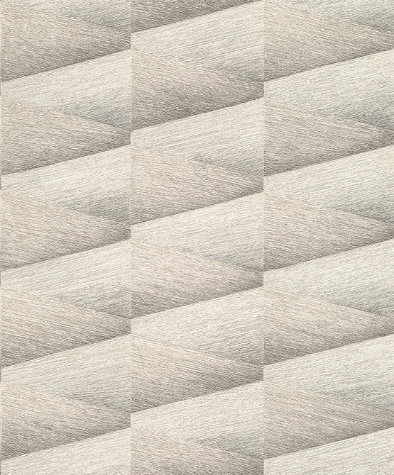 Advantage Shae Sterling Geo Wallpaper Concrete Covers about 57.5 square feet Germany Unpasted 12.6-in repeat, drop match 20.9-in by 33-ft long roll - My Fabric Connection -