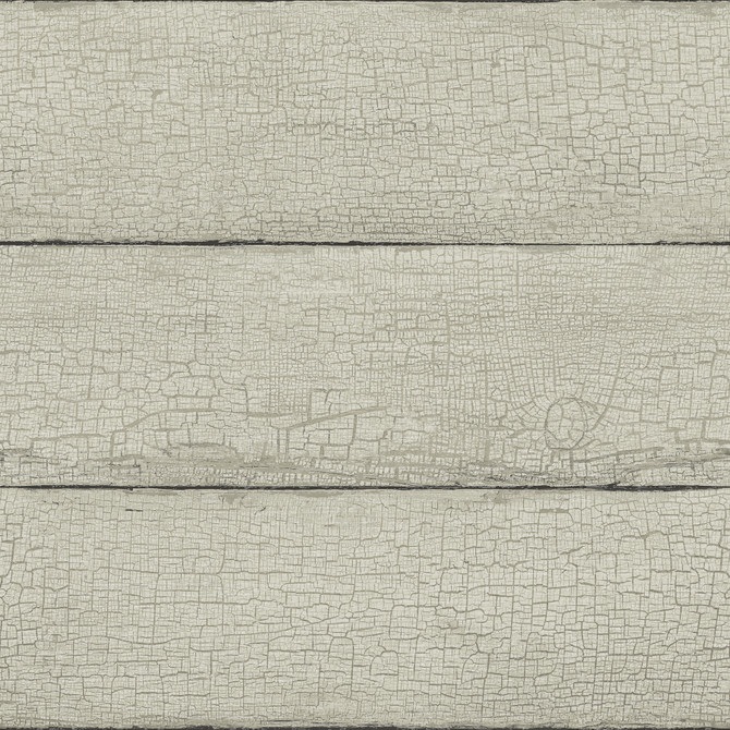 Chesapeake Morgan Grey Distressed Wood Wallpaper Delphine Covers about 56.4 square feet United States Prepasted 20.5-in repeat, straight match 20.5-in by 33-ft long roll - My Fabric Connection -