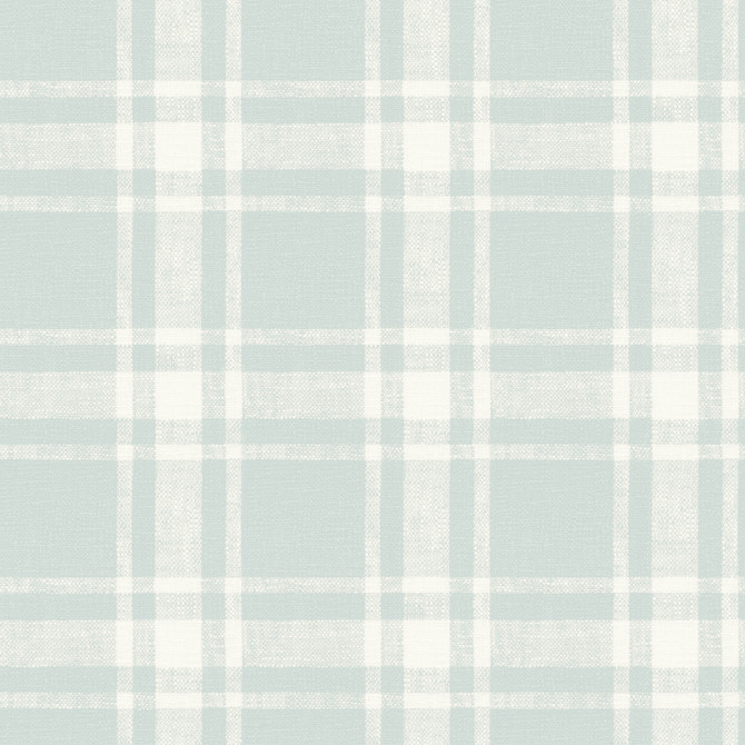 Chesapeake Antoine Light Blue Flannel Wallpaper Delphine Covers about 56.4 square feet United States Prepasted 20.5-in repeat, straight match 20.5-in by 33-ft long roll - My Fabric Connection -
