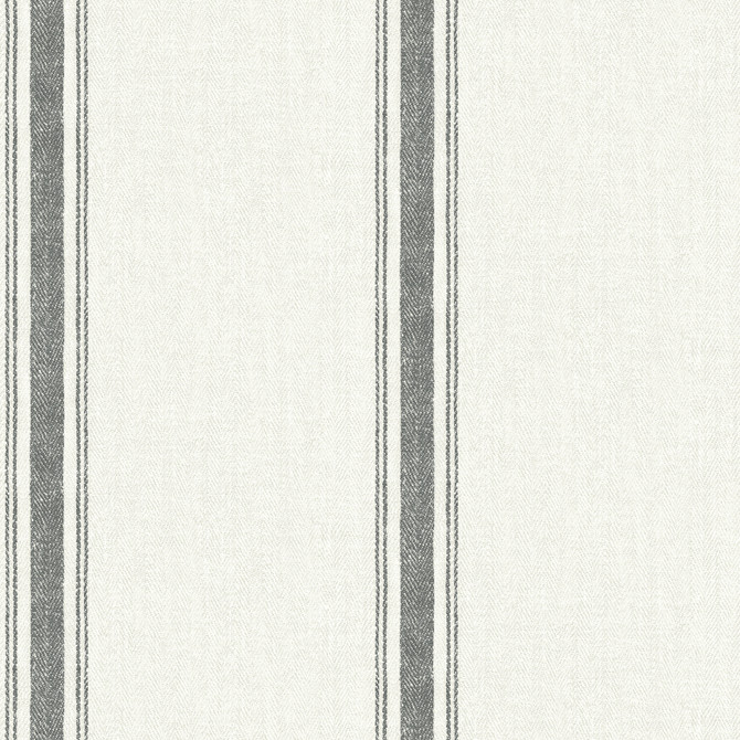 Chesapeake Linette Black Fabric Stripe Wallpaper Farmhouse Covers about 56.4 square feet 20.5-in by 33-ft long roll Prepasted 20.9 - My Fabric Connection - Chesapeake Linette Black Fabric Stripe Wallpaper Farmhouse Covers about 56.4 square feet 20.5-in by 33-ft long roll Prepasted 20.9 - My Fabric Connection -