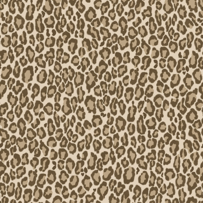 ESTA Home Cicely Brown Leopard Skin Wallpaper Design Department Covers about 57.5 square feet Netherlands Unpasted 20.9-in repeat, straight match 20.9-in by 33-ft long roll - My Fabric Connection -