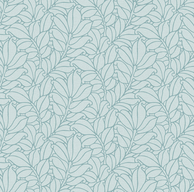 A-Street Prints Coraline Teal Leaf Wallpaper Dimensions Covers about 60.8 square feet China Unpasted 25.2-in repeat, drop match 27-in by 27-ft long roll - My Fabric Connection - A-Street Prints Coraline Teal Leaf Wallpaper Dimensions Covers about 60.8 square feet China Unpasted 25.2-in repeat, drop match 27-in by 27-ft long roll - My Fabric Connection -