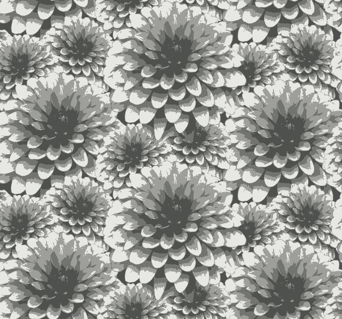 A-Street Prints Umbra Charcoal Floral Wallpaper Equinox Covers about 60.8 square feet Great Britain Unpasted 12.6-in repeat, drop match 27-in by 27-ft long roll - My Fabric Connection -