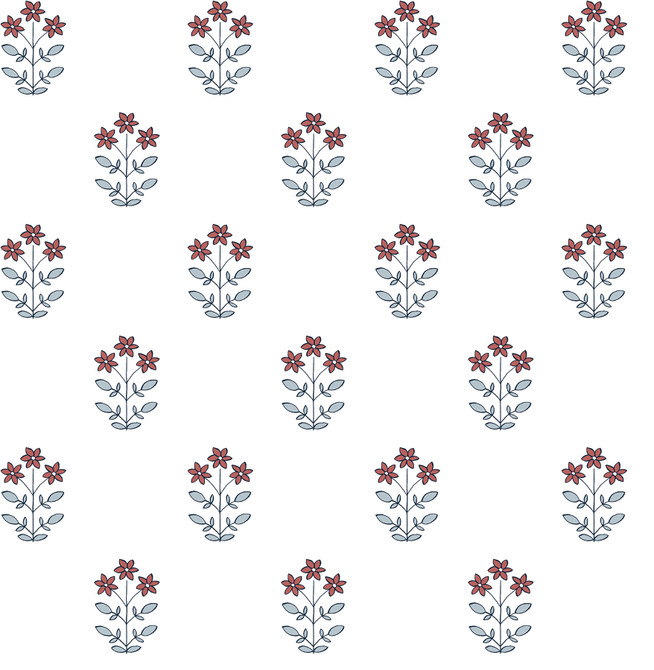 A-Street Prints Kit Red Floral Wallpaper Erin Gates Covers about 56.4 square feet United States Unpasted 21-in repeat, half drop match 20.5-in by 33-ft long roll - My Fabric Connection - A-Street Prints Kit Red Floral Wallpaper Erin Gates Covers about 56.4 square feet United States Unpasted 21-in repeat, half drop match 20.5-in by 33-ft long roll - My Fabric Connection -