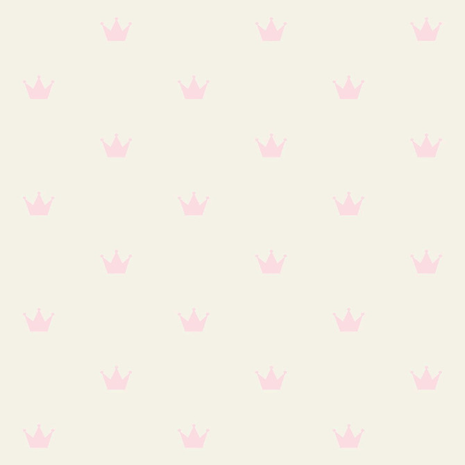 Chesapeake Bea Light Pink Crowns Wallpaper Fable Covers about 57.5 square feet Netherlands Unpasted 5.2-in repeat, straight match 20.9-in by 33-ft long roll - My Fabric Connection -