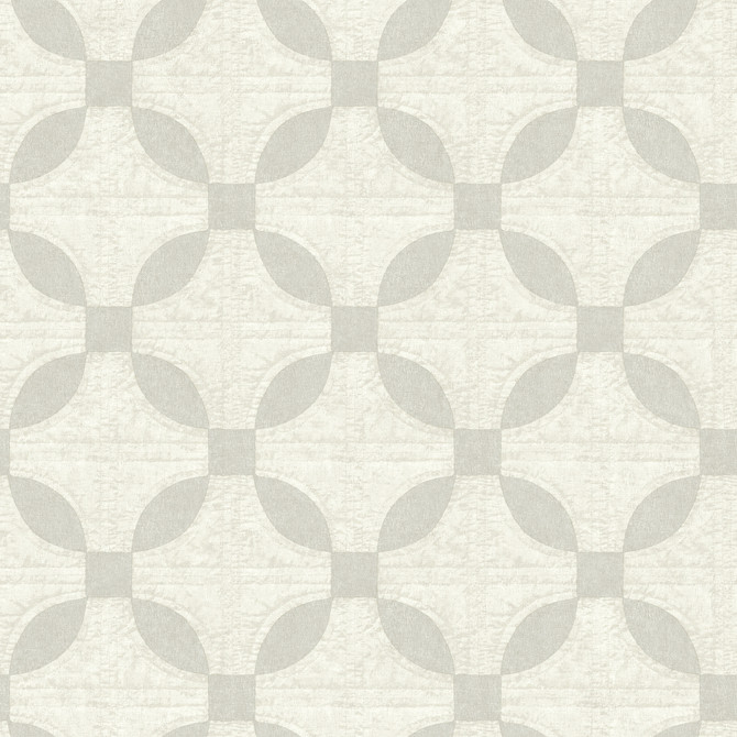 Chesapeake Justice Light Grey Quilt Wallpaper Farmhouse Covers about 56.4 square feet 20.5-in by 33-ft long roll Prepasted 20.9 - My Fabric Connection -