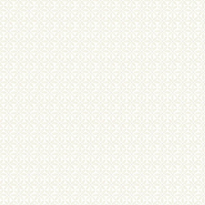 Chesapeake Jellia Beige Petal Geometric Wallpaper Flora & Fauna Covers about 56.4 square feet United States Prepasted 2.1-in repeat, straight match 20.5-in by 33-ft long roll - My Fabric Connection -