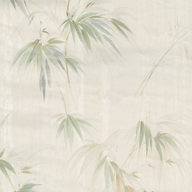 Brewster Atlis Neutral Bamboo Wallpaper Fresh Start Kitchen & Bath Covers about 56.4 square feet Italy Unpasted 20.9-in repeat, drop match 20.5-in by 33-ft long roll - My Fabric Connection -