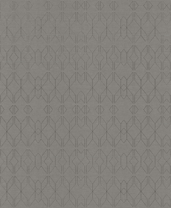 A-Street Prints Paititi Sterling Geometric Trellis Wallpaper Grey Resource Covers about 57.5 square feet China Unpasted 12.5-in repeat, drop match 20.9-in by 33-ft long roll - My Fabric Connection - A-Street Prints Paititi Sterling Geometric Trellis Wallpaper Grey Resource Covers about 57.5 square feet China Unpasted 12.5-in repeat, drop match 20.9-in by 33-ft long roll - My Fabric Connection -