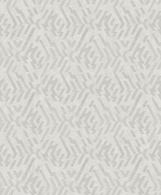 A-Street Prints Kila Platinum Geometric Wallpaper Grey Resource Covers about 57.5 square feet China Unpasted 25.2-in repeat, straight match 20.9-in by 33-ft long roll - My Fabric Connection - A-Street Prints Kila Platinum Geometric Wallpaper Grey Resource Covers about 57.5 square feet China Unpasted 25.2-in repeat, straight match 20.9-in by 33-ft long roll - My Fabric Connection -