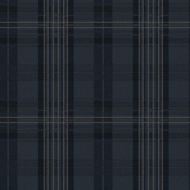 Chesapeake Austin Navy Plaid Wallpaper Homestead Covers about 56.4 square feet 20.5-in by 33-ft long roll Prepasted 10.25 - My Fabric Connection -