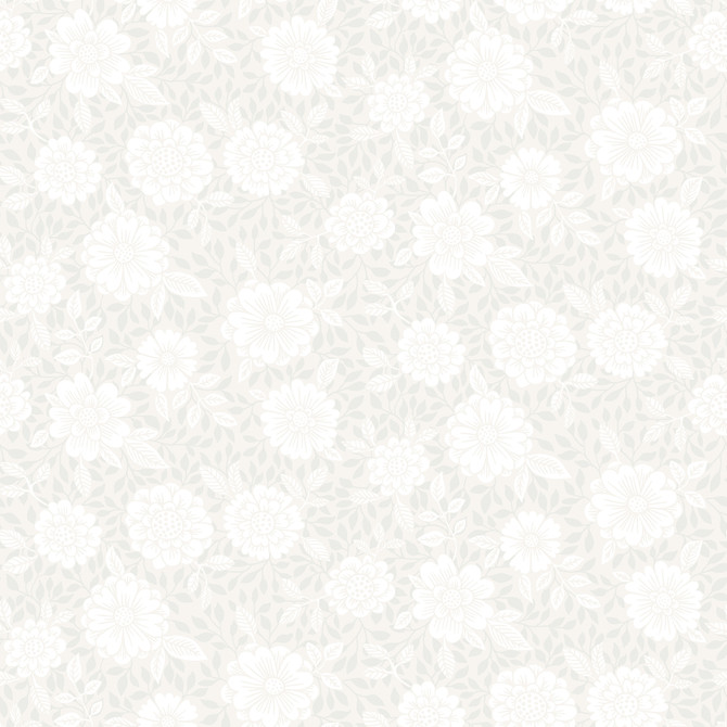 A-Street Prints Lizette Light Grey Charming Floral Wallpaper Ingrid Covers about 57.5 square feet Sweden Unpasted 10.4-in repeat, straight match 20.9-in by 33-ft long roll - My Fabric Connection - A-Street Prints Lizette Light Grey Charming Floral Wallpaper Ingrid Covers about 57.5 square feet Sweden Unpasted 10.4-in repeat, straight match 20.9-in by 33-ft long roll - My Fabric Connection -