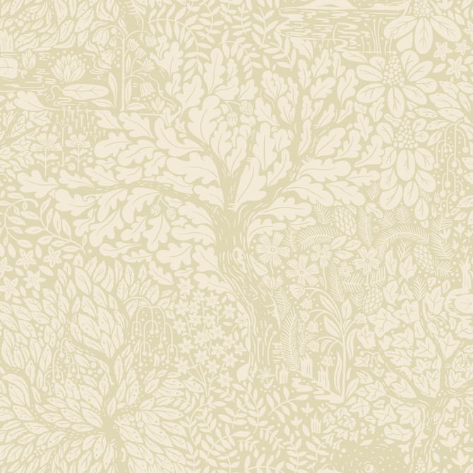 A-Street Prints Olle Neutral Forest Sanctuary Wallpaper Ingrid Covers about 57.5 square feet Sweden Unpasted 20.9-in repeat, half drop match 20.9-in by 33-ft long roll - My Fabric Connection -