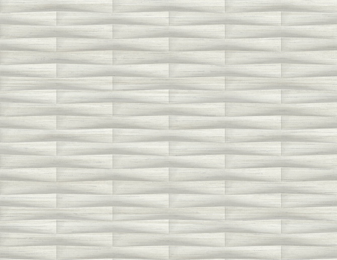 A-Street Prints Gator Light Grey Geometric Stripe Wallpaper Inlay Covers about 60.8 square feet United States Unpasted 10.4-in repeat, half drop match 27-in by 27-ft long roll - My Fabric Connection -