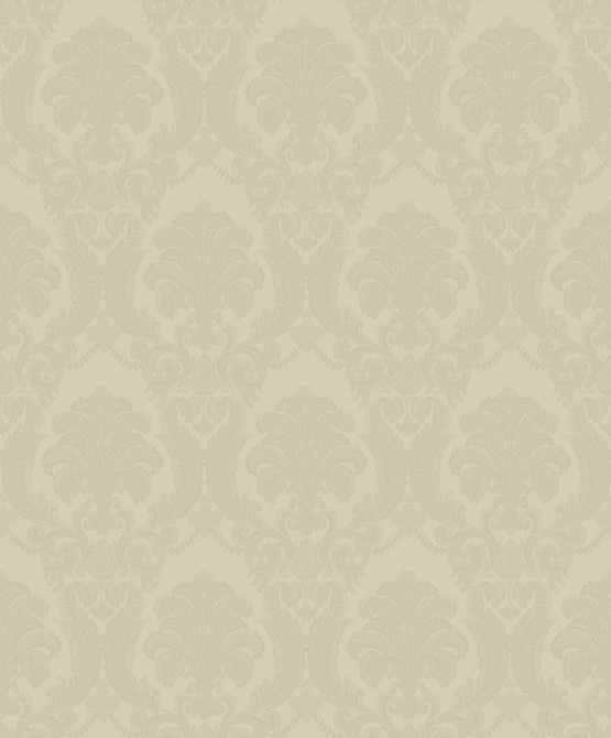 Sirpi Renatta Gold Damask Wallpaper Italian Silk Covers about 57.5 square feet 20.9-in by 33-ft long roll Unpasted 12.6 - My Fabric Connection -