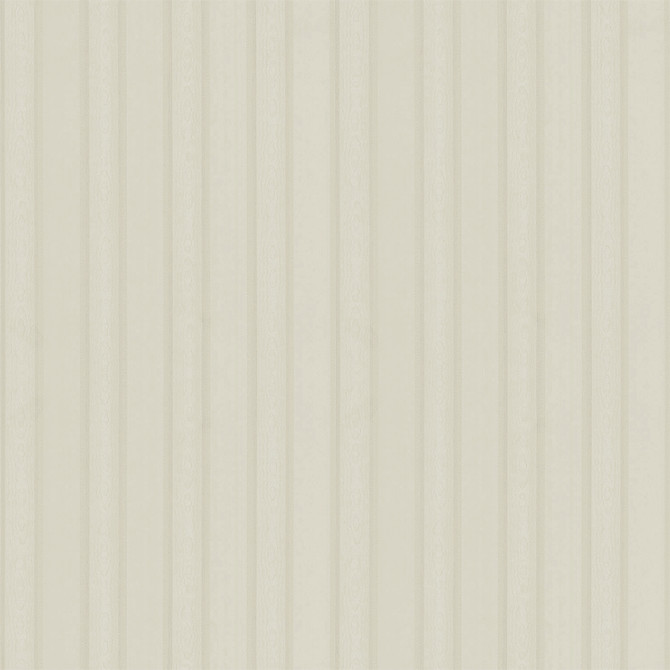Sirpi Zeta Cream Moire Stripe Wallpaper Italian Silk Covers about 57.5 square feet Italy Unpasted No repeat, random match 20.9-in by 33-ft long roll - My Fabric Connection -