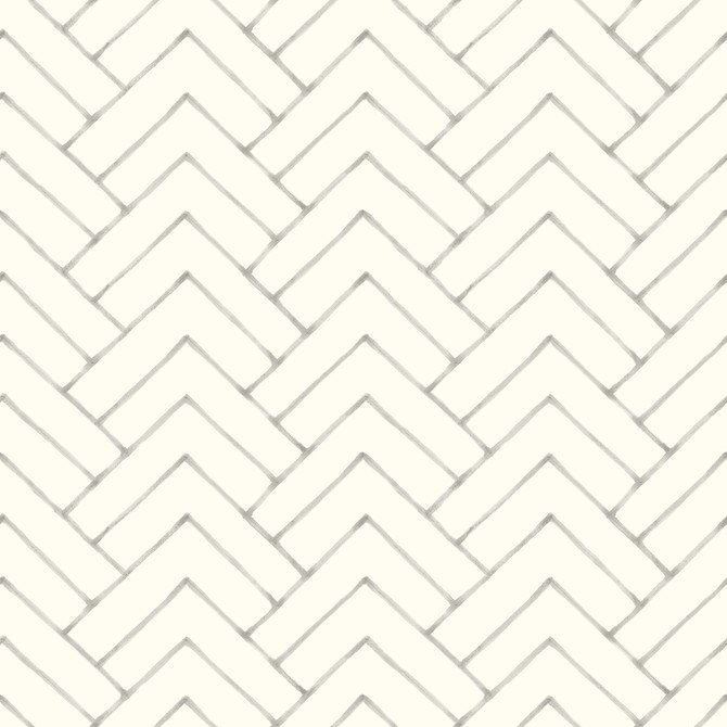 Chesapeake Oswin Grey Tiered Herringbone Wallpaper Kinfolk Covers about 56.4 square feet United States Prepasted 20.5-in repeat, straight match 20.5-in by 33-ft long roll - My Fabric Connection - Chesapeake Oswin Grey Tiered Herringbone Wallpaper Kinfolk Covers about 56.4 square feet United States Prepasted 20.5-in repeat, straight match 20.5-in by 33-ft long roll - My Fabric Connection -