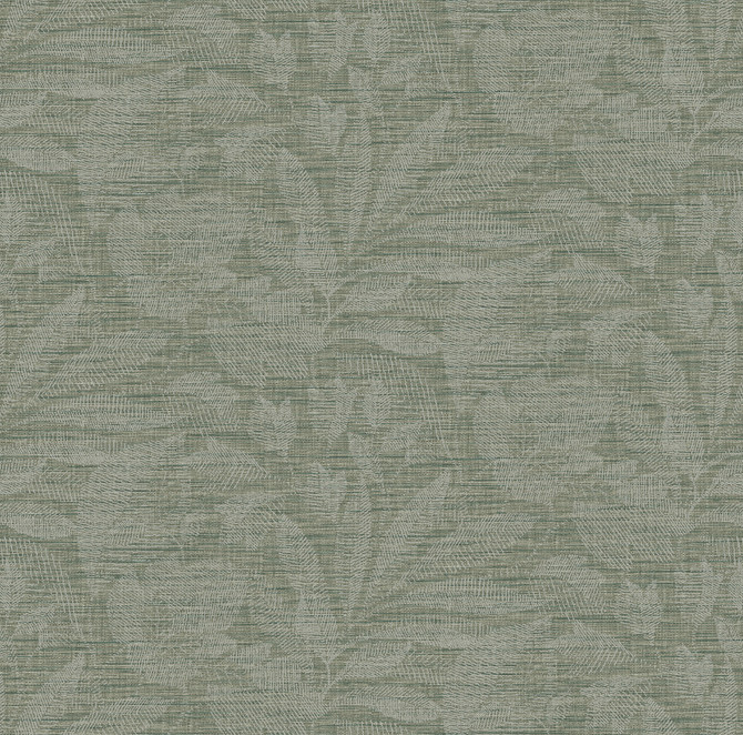 A-Street Prints Lei Jade Leaf Wallpaper Loom Covers about 60.8 square feet China Unpasted 27-in repeat, straight match 27-in by 27-ft long roll - My Fabric Connection - A-Street Prints Lei Jade Leaf Wallpaper Loom Covers about 60.8 square feet China Unpasted 27-in repeat, straight match 27-in by 27-ft long roll - My Fabric Connection -