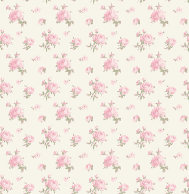 A-Street Prints Ikat Rose Tinted Petals Small Print Wallpaper LoveShackFancy Covers about 56.4 square feet United States Unpasted 20.5-in repeat, straight match 20.5-in by 33-ft long roll - My Fabric Connection -