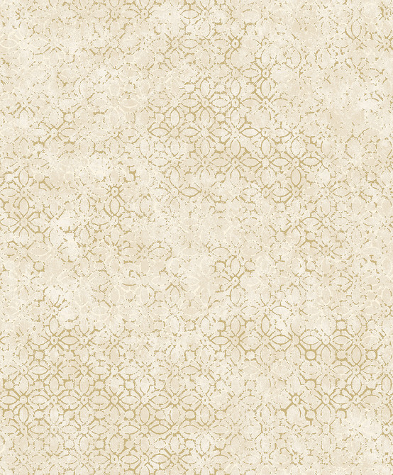A-Street Prints Khauta Champagne Floral Geometric Wallpaper Lumina Covers about 57.8 square feet 21-in by 33-ft long roll Unpasted 12.6 - My Fabric Connection -