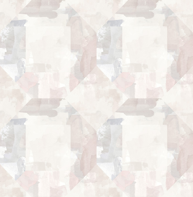 A-Street Prints Perrin Lavender Gem Geometric Wallpaper Mylos Covers about 56.4 square feet Great Britain Unpasted 20.9-in repeat, straight match 20.5-in by 33-ft long roll - My Fabric Connection -