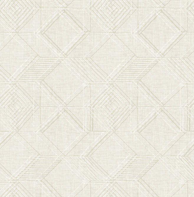 A-Street Prints Moki Off White Lattice Geometric Wallpaper Pacifica Covers about 56.4 square feet Great Britain Unpasted 20.8-in repeat, straight match 20.5-in by 33-ft long roll - My Fabric Connection - A-Street Prints Moki Off White Lattice Geometric Wallpaper Pacifica Covers about 56.4 square feet Great Britain Unpasted 20.8-in repeat, straight match 20.5-in by 33-ft long roll - My Fabric Connection -