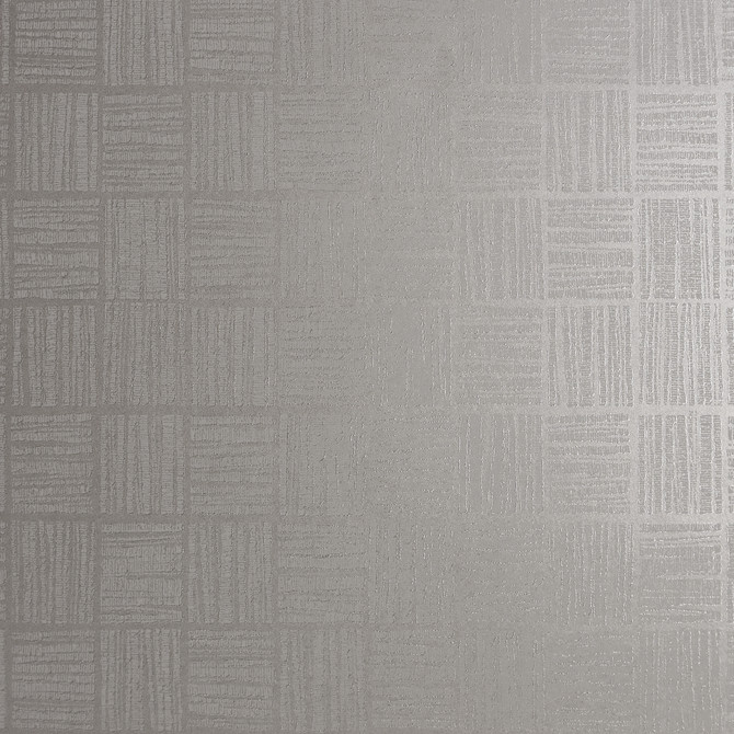 Brewster Glint Silver Distressed Geometric Wallpaper Polished Covers about 57.8 square feet China Unpasted 25.2-in repeat, straight match 21-in by 33-ft long roll - My Fabric Connection -