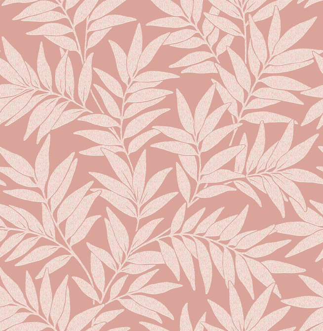 A-Street Prints Morris Pink Leaf Wallpaper Revival Covers about 56.4 square feet Great Britain Unpasted 20.9-in repeat, straight match 20.5-in by 33-ft long roll - My Fabric Connection - A-Street Prints Morris Pink Leaf Wallpaper Revival Covers about 56.4 square feet Great Britain Unpasted 20.9-in repeat, straight match 20.5-in by 33-ft long roll - My Fabric Connection -