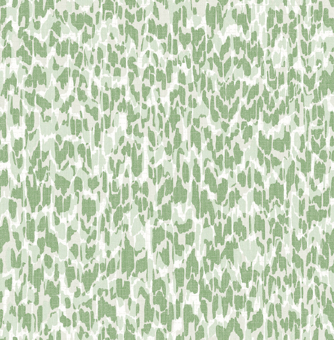 A-Street Prints Flavia Green Animal Print Wallpaper Seychelles Covers about 56.4 square feet Great Britain Unpasted 20.9-in repeat, straight match 20.5-in by 33-ft long roll - My Fabric Connection -