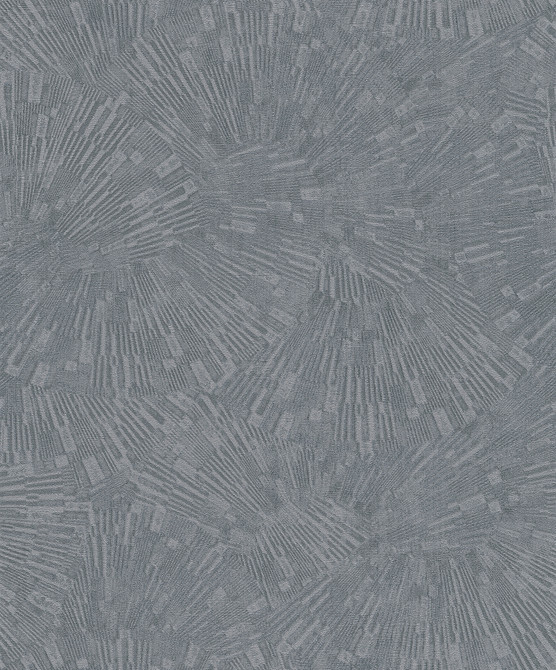 Advantage Agassiz Grey Burst Wallpaper Titanium Covers about 57.5 square feet Germany Unpasted 25.2-in repeat, straight match 20.9-in by 33-ft long roll - My Fabric Connection -