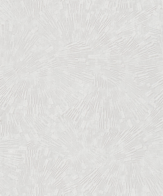 Advantage Agassiz Cream Burst Wallpaper Titanium Covers about 57.5 square feet Germany Unpasted 25.2-in repeat, straight match 20.9-in by 33-ft long roll - My Fabric Connection -