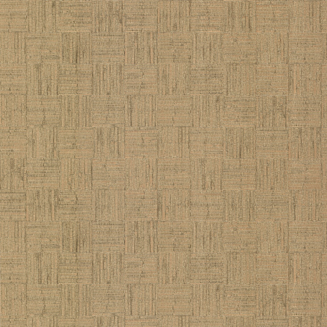 Warner Thea Gold Geometric Wallpaper Warner XI Naturals & Grasscloths Covers about 60.8 square feet United States Unpasted No repeat, random match 27-in by 27-ft long roll - My Fabric Connection -