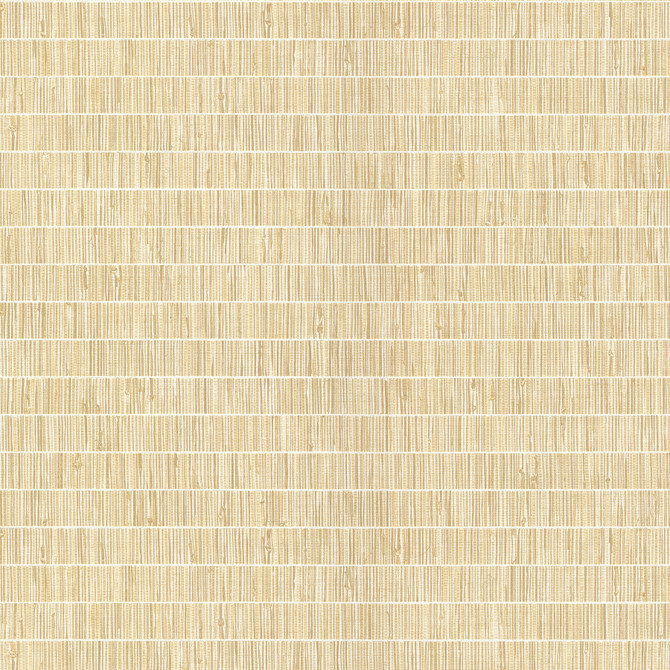 Warner Luz Honey Faux Grasscloth Wallpaper Warner XI Naturals & Grasscloths Covers about 60.8 square feet United States Unpasted No repeat, random match 27-in by 27-ft long roll - My Fabric Connection -