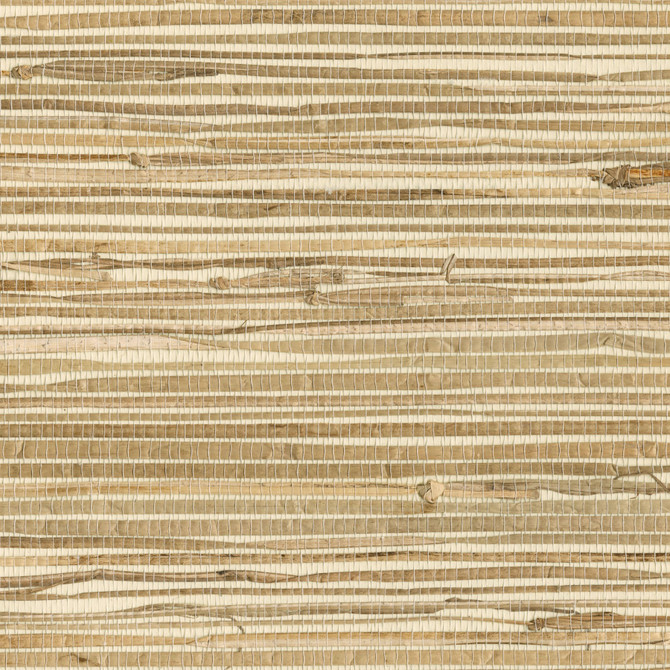 Kenneth James Kyodo Neutral Grasscloth Wallpaper Zen Grasscloth Covers about 72 square feet China Unpasted No repeat, random match 36-in by 24-ft long roll - My Fabric Connection -