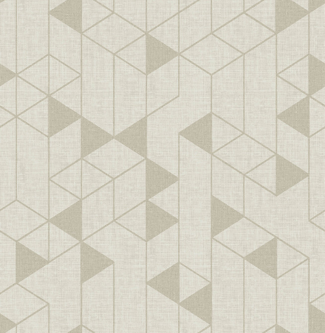 A-Street Prints Fairbank Champagne Linen Geometric Wallpaper Scott Living III Covers about 56.4 square feet Great Britain Unpasted 10.4-in repeat, straight match 20.5-in by 33-ft long roll - My Fabric Connection - A-Street Prints Fairbank Champagne Linen Geometric Wallpaper Scott Living III Covers about 56.4 square feet Great Britain Unpasted 10.4-in repeat, straight match 20.5-in by 33-ft long roll - My Fabric Connection -