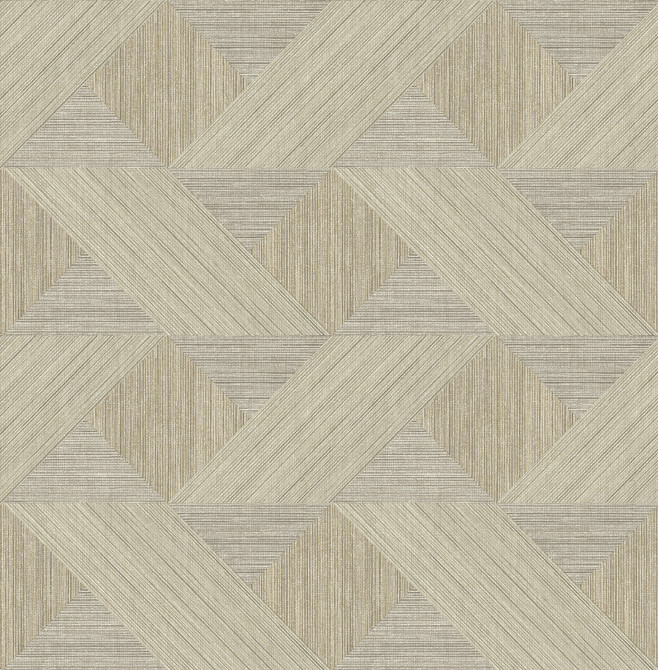 A-Street Prints Presley Coffee Tessellation Wallpaper Solace Covers about 56.4 square feet Great Britain Unpasted 20.86-in repeat, straight match 20.5-in by 33-ft long roll - My Fabric Connection -