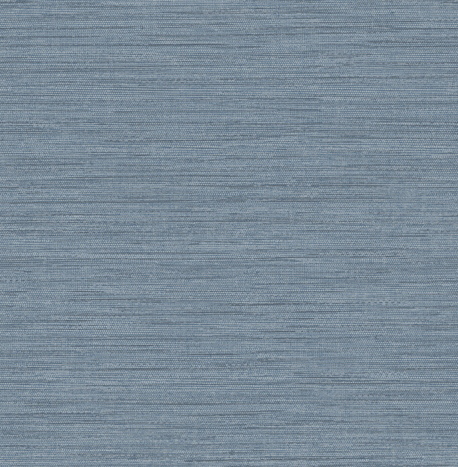 A-Street Prints Sheehan Denim Faux Grasscloth Wallpaper Solace Covers about 56.4 square feet 20.5-in by 33-ft long roll Unpasted 0 - My Fabric Connection -