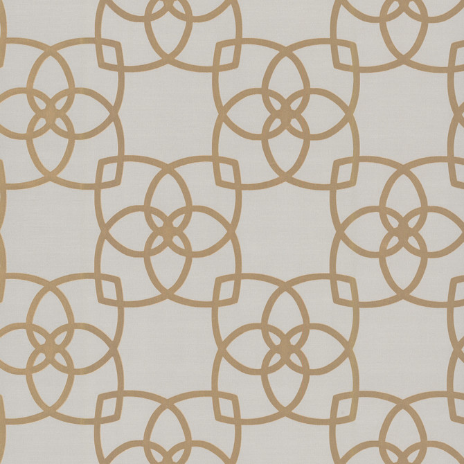 Antonina Vella Serendipity Cream & Gold Metallic Wallpaper Antonina Vella Dazzling Dimensions Volume II Covers about 57.8 square feet China Unpasted 10.4-in repeat, straight match 21-in by 33-ft long roll - My Fabric Connection -
